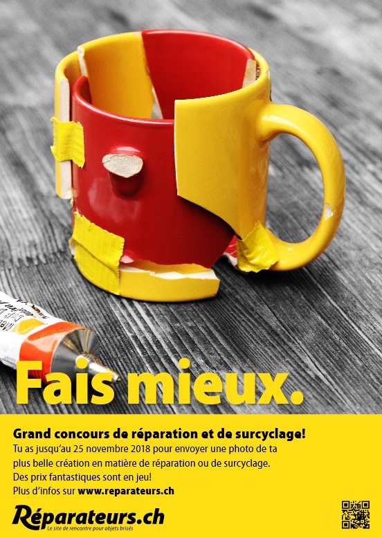 Un concours, qui vise à encourager la population à plus réparer, est lancé